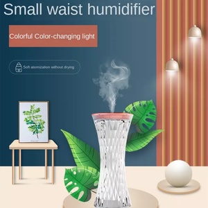 Diffuseur d'arômes LED à commande tactile, lampe humidificateur d'air, lumière de nuit colorée - Product Image 4