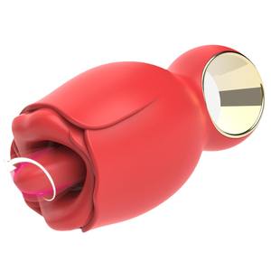 USB wiederauf ladbare Frauen Klitoris stimulator Nippel <span class=keywords><strong>Vibrator</strong></span> 9 Saug modi <span class=keywords><strong>Smooth</strong></span> <span class=keywords><strong>Touch</strong></span> Oralsex Vergnügen Rose Design - Product Image 1