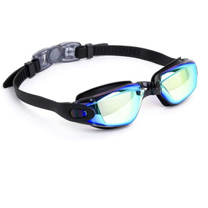 Lunettes de natation pour adultes, anti-buée, lentilles en silicone haute définition, largeur 165 mm, ajustement universel - Product Image 2
