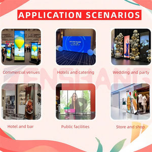 Caja de luz con marco plegable de aluminio fundido a presión, pared de película montada, tienda Rgb independiente, publicidad, pantalla de visualización de póster Led plegable - Product Image 5