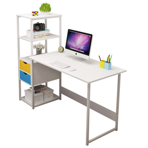 <span class=keywords><strong>Mesa</strong></span> De Ordenador De escritorio con cajón para el hogar y la oficina, moderna, sencilla, De madera, móvil, para videojuegos - Product Image 2