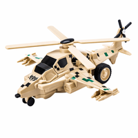 Caja de Exhibición Personalizada 2 en 1, Figura de Robot Deformable Convertible en Helicóptero Militar con Paquete para Regalo Infantil