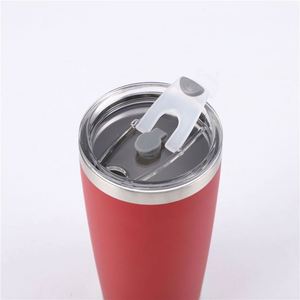 Hot Pink Tumbler 20Oz Stainless Steel Insulated Double Wall Vacuum Sweat Free BPA Free <b>Reusable</b> Travel <b>Mug</b> ASM25 - Product Image 6