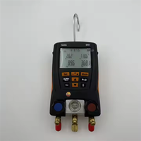 Originele Testo 549 instapmodel digitale manifoldmeter met kalibratiecertificaat, koudemiddel-drukmeter voor airconditioning