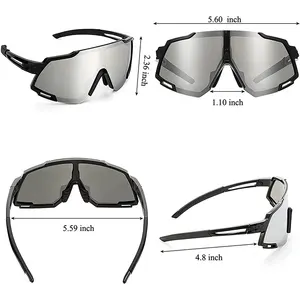 SUNOK Brand Outdoor PC Rahmen Sport Brillen Fahrrad Sonnenbrille