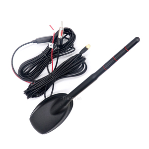 Amplificador de señal de tornillo de montaje omnidireccional Omni <span class=keywords><strong>externa</strong></span> 20dBi 1575,42 Mhz posición FM Radio DAB Gps <span class=keywords><strong>Antena</strong></span> de coche - Product Image 1