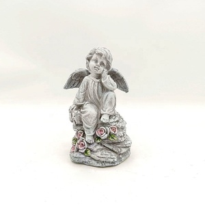 Statues d'ange de <span class=keywords><strong>cimetière</strong></span> en résine bon marché à vendre <span class=keywords><strong>décoration</strong></span> de tombes extérieures - Product Image 1