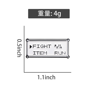 Rennen Van De Fight Pin Games Emaille Pin Anime Games Broche Game Lover Vrienden Cadeau Sieraden Accessoires - Product Image 6