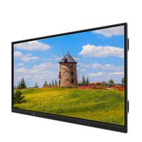 IBoard 86 pouces 4k tableaux interactifs multi-écran tactile Lcd tableau blanc logiciel numérique intelligent tableau blanc pour la conférence en classe