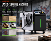 Machine de nettoyage laser TIPTOP pour l'entretien des navires, élimination des couches d'oxyde et préparation des surfaces, laser pulsé 1000W