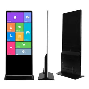 Wasserdichter Werbe monitor 32-Zoll-Touchscreen Android-Informations kiosk bodens teh endes Digital Signage-Werbe display