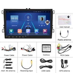 <span class=keywords><strong>4</strong></span> + 64GB 8 कोर एंड्रॉयड 10 कार रेडियो 9 इंच आईपीएस स्क्रीन 2 दीन ऐ आवाज Carplay हाय-आरईएस जीपीएस BTFor VW/गोल्फ/स्कोडा/सीट/Passat B6 - Product Image 6