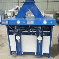 Machine d'emballage de sacs à doublures doubles, pour ligne de production de mortier sec simple