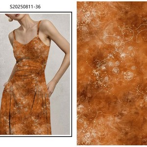 Tela de Rayón Viscosa 100% con Estampado Digital al por Mayor, Diseño de Baile de <span class=keywords><strong>Pipa</strong></span> para <span class=keywords><strong>Vestidos</strong></span> de Mujer - Product Image 2