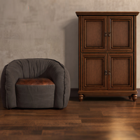 Canapé simple personnalisé avec un design unique pour le salon Hôtels Appartements Villas Cafés Entrepôts Tissus en bois sur mesure