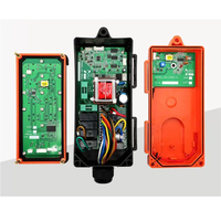 Télécommande industrielle sans fil à double joystick pour grues, camions, treuils, vitesse unique, 24 volts, radiocommande sans fil