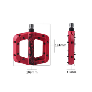 Pédale Enlee Ultralight à 3 roulements ABS pour VTT - Durable, antidérapante, axe de 14 mm - Product Image 1