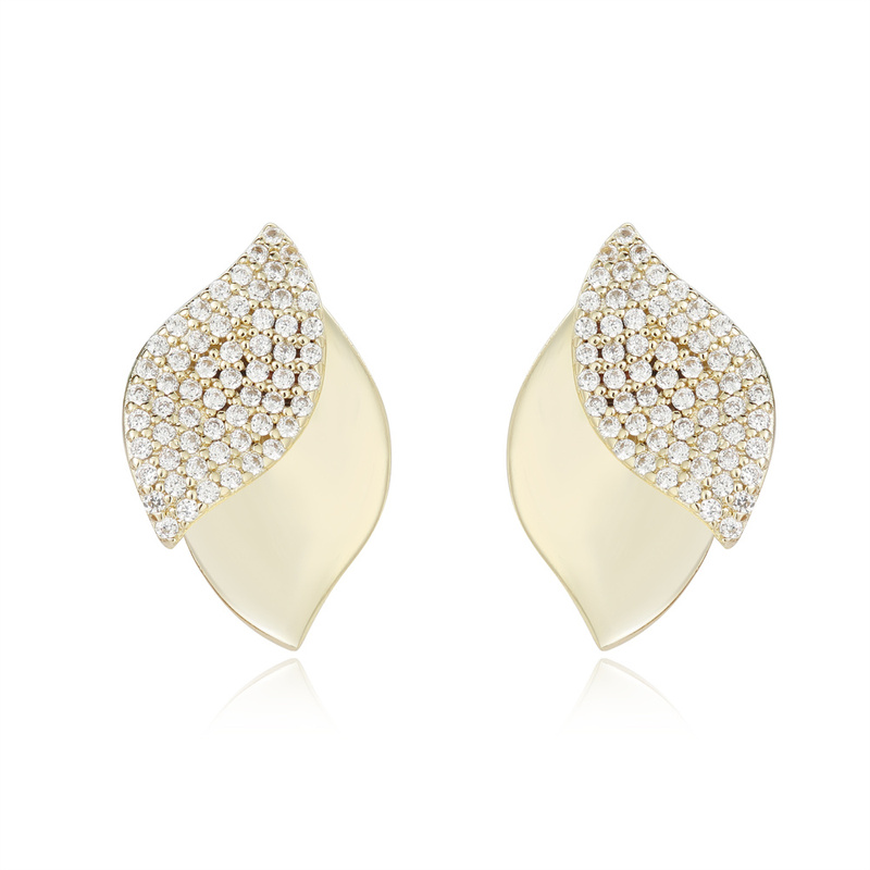 Custom Fashion Hoop Earrings Women 925