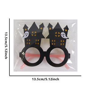Lunettes phosphorescentes Halloween Lunettes pour enfants Lunettes fluorescentes Cadres de citrouille fantôme néon Accessoires <span class=keywords><strong>photo</strong></span> Accessoires de fête pour enfants - Product Image 6