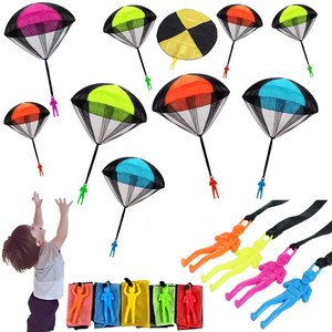 Jumon Kids Outdoor <b>Game</b> Hand Throwing Colors Flying <b>Small</b> Mini Figure Soldier Men Parachute Toys Kids Outdoor Toys - Product Image 1
