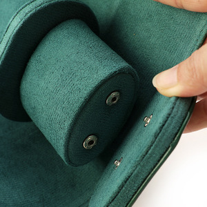 Boîte de montre de voyage de luxe avec logo personnalisé Boîte de présentation de montre en cuir PU de haute qualité - Product Image 3