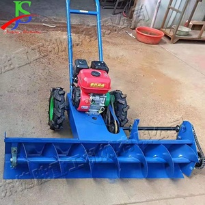 Petite machine à neige domestique autopropulsée à démarrage manuel pour écoles routes 7.5 chevaux Machine à neige à essence facile à utiliser - Product Image 3