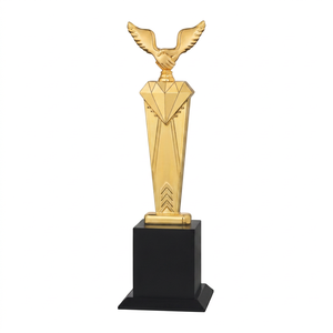 metal <b>trophy</b> Durable metal award with beautiful finish, perfect for tournaments, competitions and appreciation functions. - Product Image 1