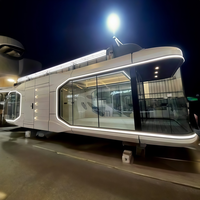 Cabines modulaires portables sur mesure de 20 et 40 pieds, fabriquées en Chine, pour hôtels
