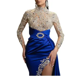 2024 Wholesale Luxury Fashion Stylish Long Sleeve Beautiful High Quality Madi Evening Dress