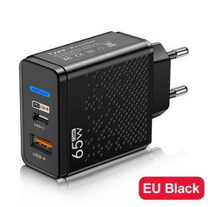 Cargador de Teléfono Móvil LED USB+PD Tipo-C, Cargador de Carga Rápida Multi-Puerto para Viajes en EE. UU., Reino Unido y la UE - Product Image 5