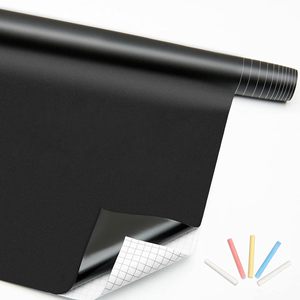 Adhesivo Decorativo Premium para Pared, Tipo Pizarra Negra, para Hogar y Escuela - Product Image 1
