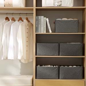 Wardrobe Clothes Organizer for Jeans, Upgraded <b>Drawer</b> Organizers for Clothing with Handle Foldable, <b>Drawer</b> Clothes Organizers - Product Image 4