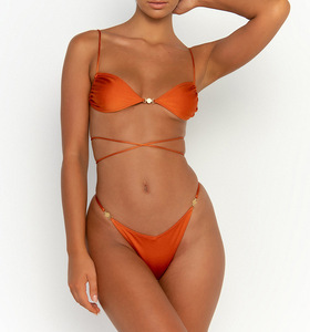 <span class=keywords><strong>Maillot</strong></span> De Bain De Luxe De Designer Brésilien Pour Femmes Bikinis Beachwear String Bikini Ensemble Fabricants - Product Image 6
