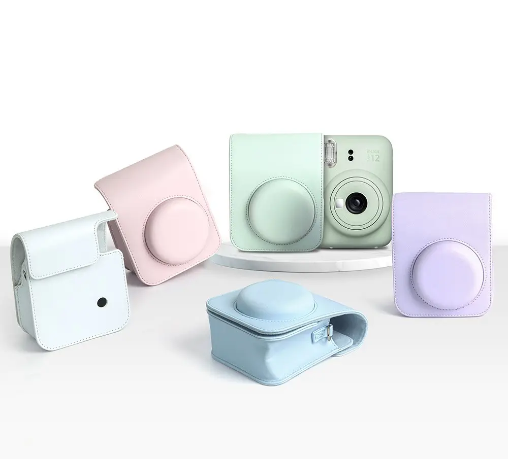 Пользовательский Новый чехол для камеры Мгновенной Печати EVA для Fujifilm Instax Mini 12, сумка для камеры с регулируемым ремешком