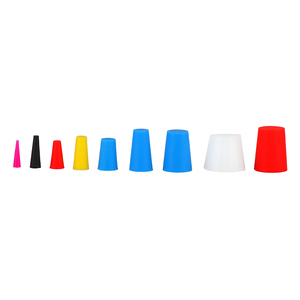 Kit de bouchons coniques en silicone haute température, embouts en caoutchouc durables, bouchons de trou avec protection de peinture pour des performances optimales - Product Image 2