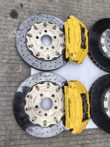 <span class=keywords><strong>Disque</strong></span> de rotor de frein en céramique de carbone d'origine utilisé pour Lamborghini Gallardo OEM 420615601 420615602 42061530 4E0698151 4S0698451 - Product Image 5