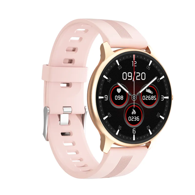 Full round touch IP68 waterproof Real time Heart Rate monitoring Fitcloud Pro Smartwatch for Finland Czech Poland Europe market