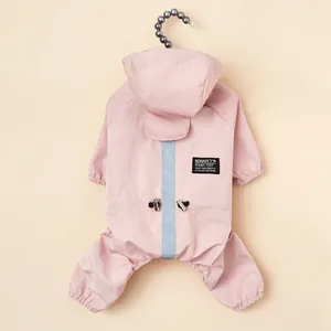 Impermeable <span class=keywords><strong>para</strong></span> Perros, Chaqueta Impermeable con Capucha Reflectante, Traje <span class=keywords><strong>para</strong></span> Mascotas, Suministros <span class=keywords><strong>para</strong></span> Perros Pequeños, Bulldog Francés, Chihuahua - Product Image 4