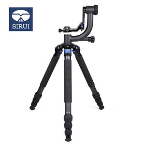 Kit trépied en fibre de carbone SIRUI R4214X+PH20, 4 sections, verrouillage par torsion, support professionnel pour appareil photo reflex numérique - Product Image 1
