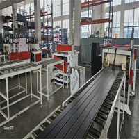 Ligne d'extrusion de profilés de panneaux muraux cannelés en PVC, équipement de production de panneaux muraux WPC