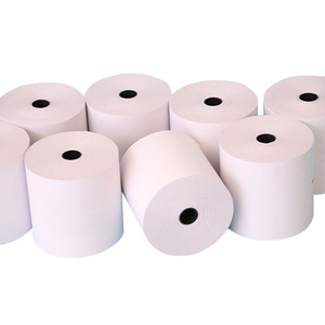 Papel Térmico para Impresión de Recibos, Grado A, 3 1/8 X 230, 80x60, Color Negro, 50 Rollos Blancos para Máquinas POS - Product Image 3