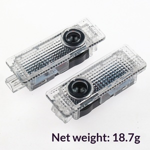 Projecteur de lumière de bienvenue pour porte de <span class=keywords><strong>voiture</strong></span> BM W, lampe LED avec logo, lumière d'ombre compatible avec les séries 3, 5, 7, X3, X5, X6, X7, haute luminosité - Product Image 2