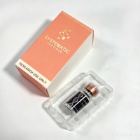 Autocollants adhésifs haute performance pour flacons cosmétiques 3ml 10ml, avec logo personnalisé, pour bouteilles en verre et emballages en plateau plastique