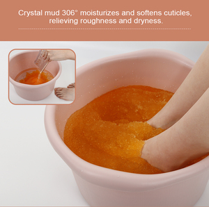 Sales de Baño de Pies de Cristal de <span class=keywords><strong>Lavanda</strong></span> de Marca Privada, Mascarilla Vegana en Polvo para Pies con Ácido Hialurónico para Adultos - Product Image 5