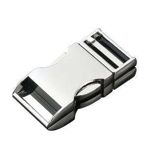 Sliding Buckle Zinc Alloy Silver Adjustable <b>Webbing</b> Buckle For Bags Durable - Product Image 4