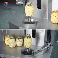 Dubbelkopige ananas schilmachine FXP-99 rechtstreeks van de fabriek Nanas fruit schilmachine 6-8 stuks/min Geoptimaliseerd voor diverse soorten fruit