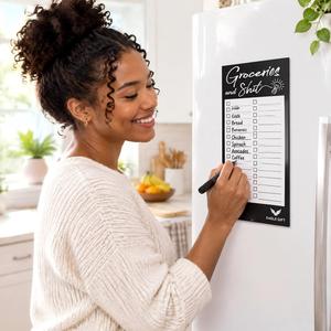 Bloc-notes magnétique personnalisé imprimé et laminé, auto-adhésif, 100 feuilles, pour usage promotionnel, liste de choses à faire quotidienne, planificateur d'achats d'épicerie - Product Image 3