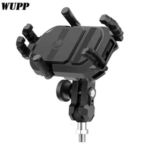 Hot Selling Sunshade Adjustable Motorcycle Phone Holder With M10 Mount