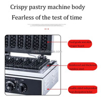 Machine commerciale électrique pour gaufres, saucisses grillées, hot-dogs, bâtonnets de lait croustillants, beignets et gaufres françaises