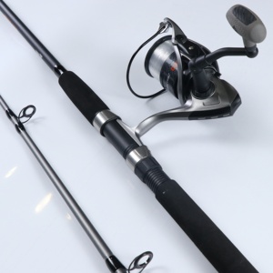 YOKI Portable 210cm PowerStik, Combo de pêche en eau salée rétractable, robuste et anti-gel, pour la pêche en embouchure de ruisseau - Product Image 2